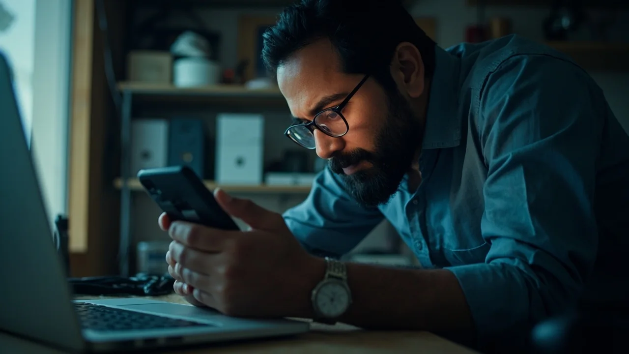 An Android phone installing the Jeeto11 APK