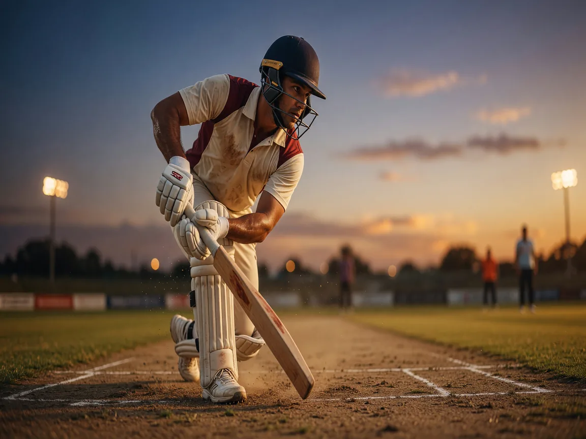 A coach watching the nets from the boundary rope